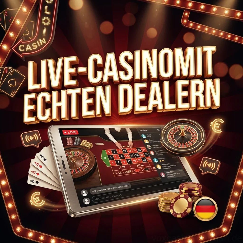 Live-Casinomit echten Dealern
